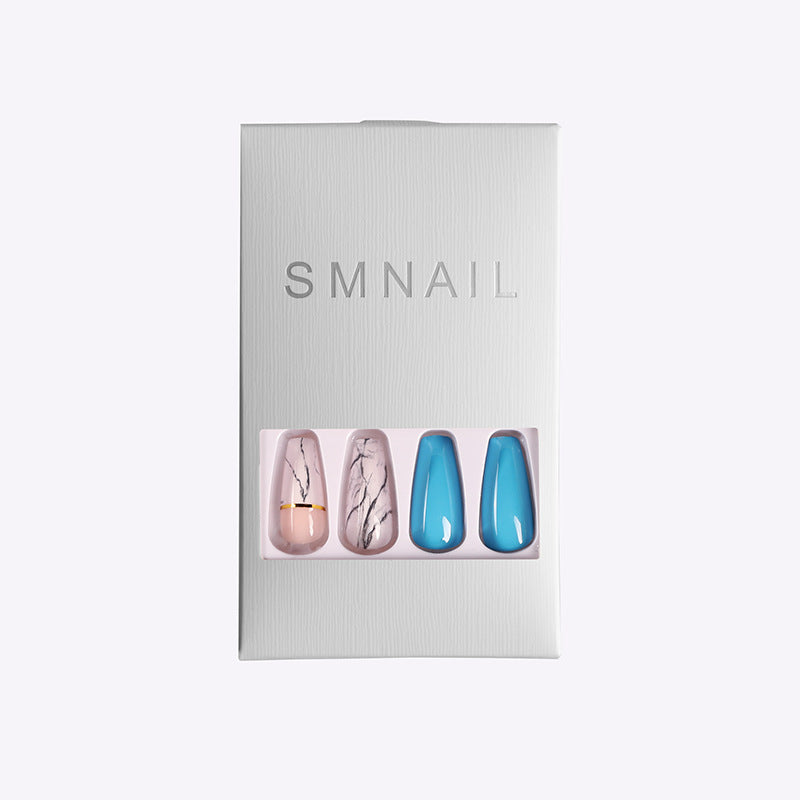 Marble Nail Art Set – Box of 24