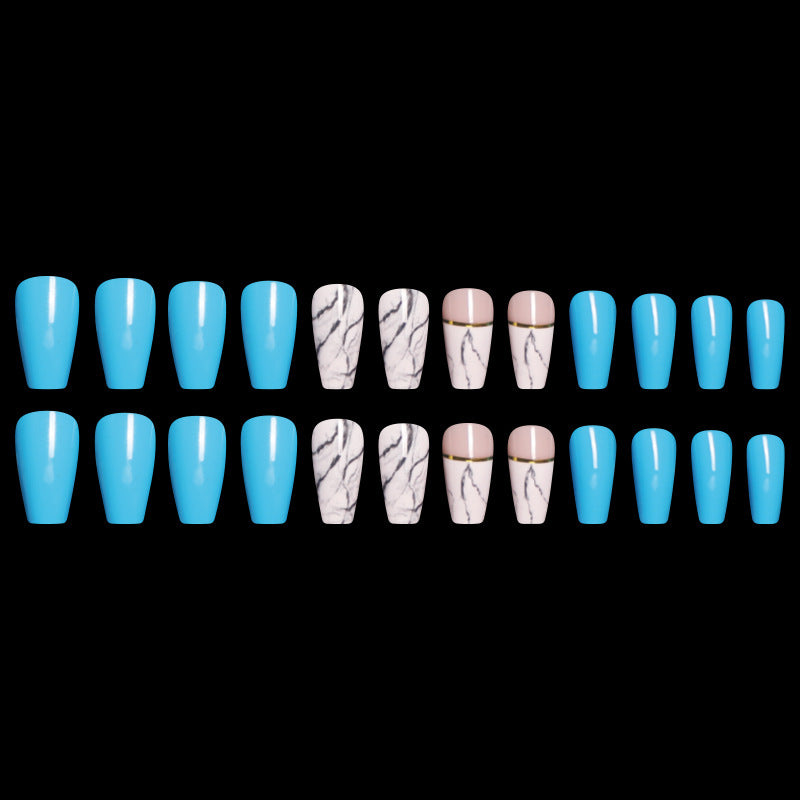 Marble Nail Art Set – Box of 24